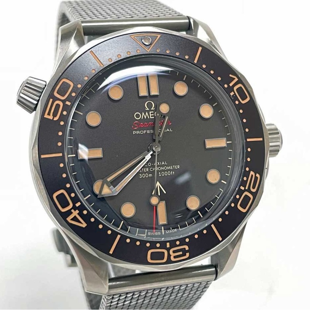 Omega Seamaster 300M no Time to die James Bond 2023 watch and card